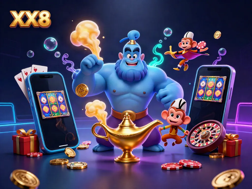 Join the excitement at XX8 with vibrant casino games and a magical atmosphere.