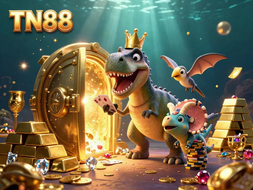 Engage in thrilling games at TN88 with colorful characters and abundant casino elements.