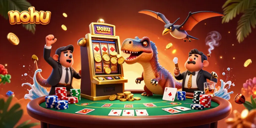Experience the excitement at nohu casino with a pachycephalosaurus winning jackpots!