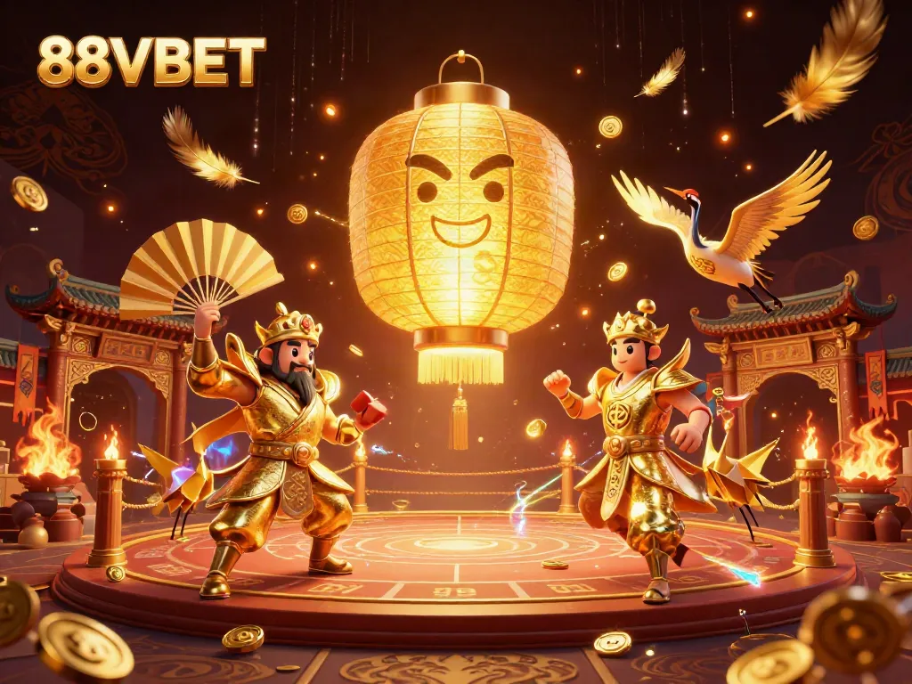 Experience thrilling moments at 88VBET with a vibrant night market casino scene.
