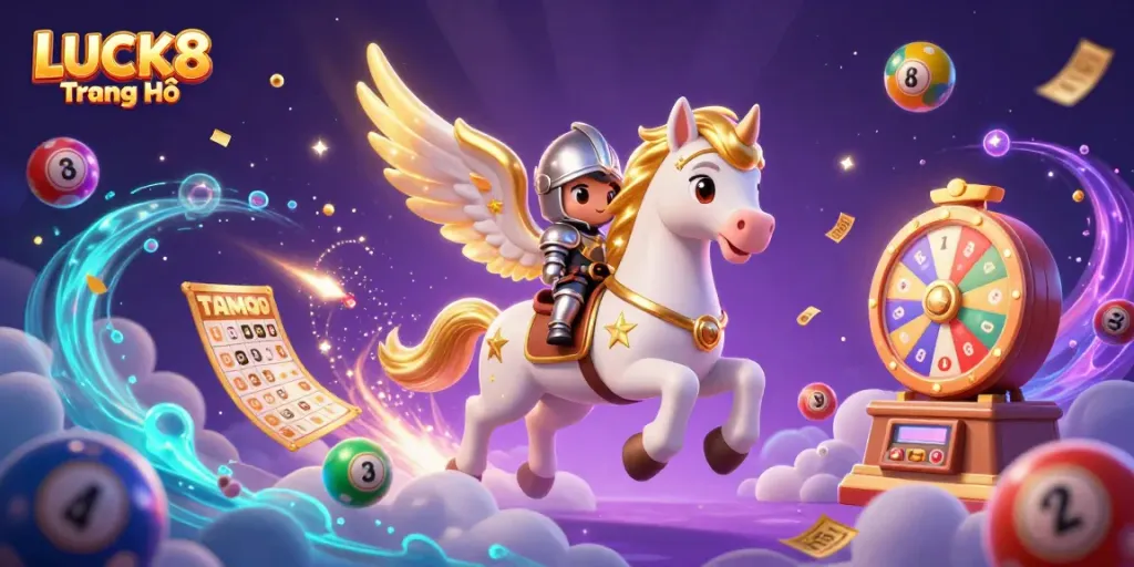 Enhance your gaming experience at LUCK8 Trang Chủ with our cosmic-themed casino illustration.