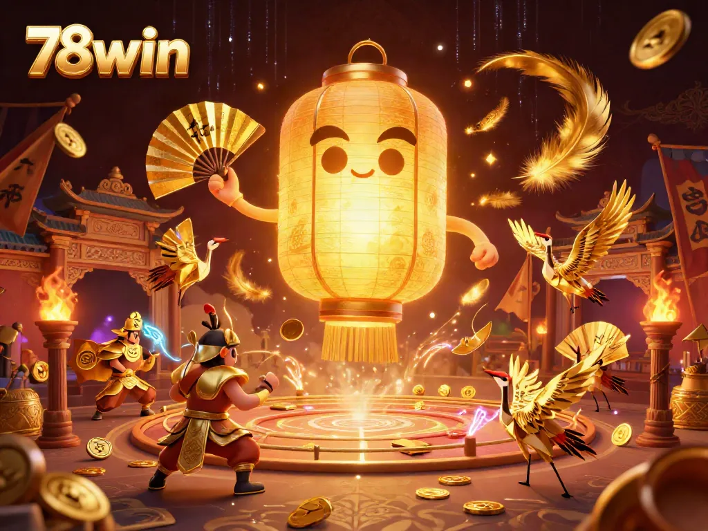 Engage with 78win's exhilarating nightlife at an online casino experience, rich with vibrant colors.