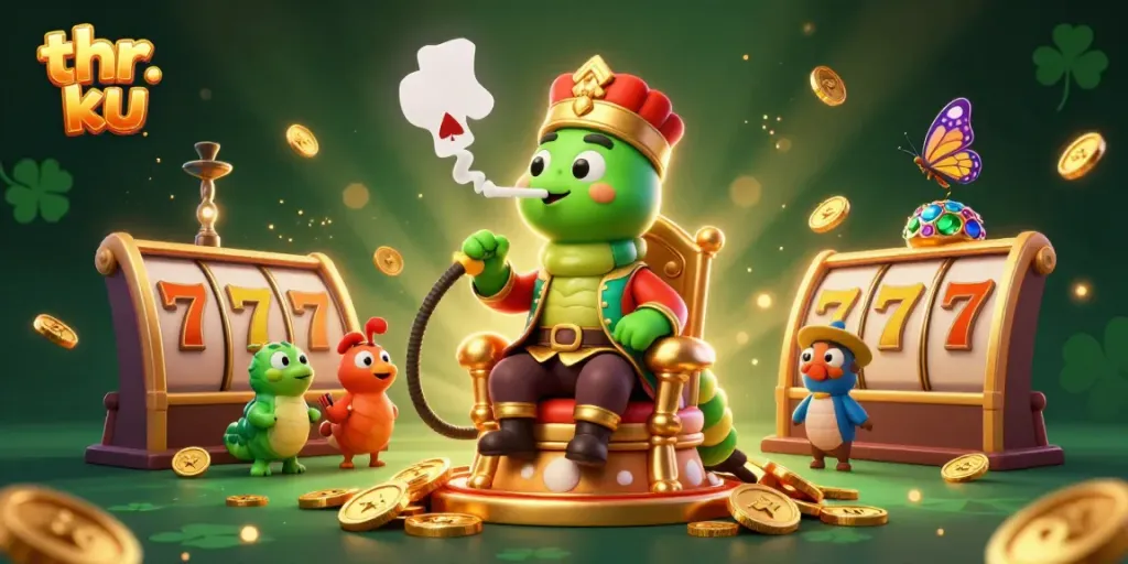 Experience thrilling gameplay with thr ku in this vibrant, immersive casino scene.